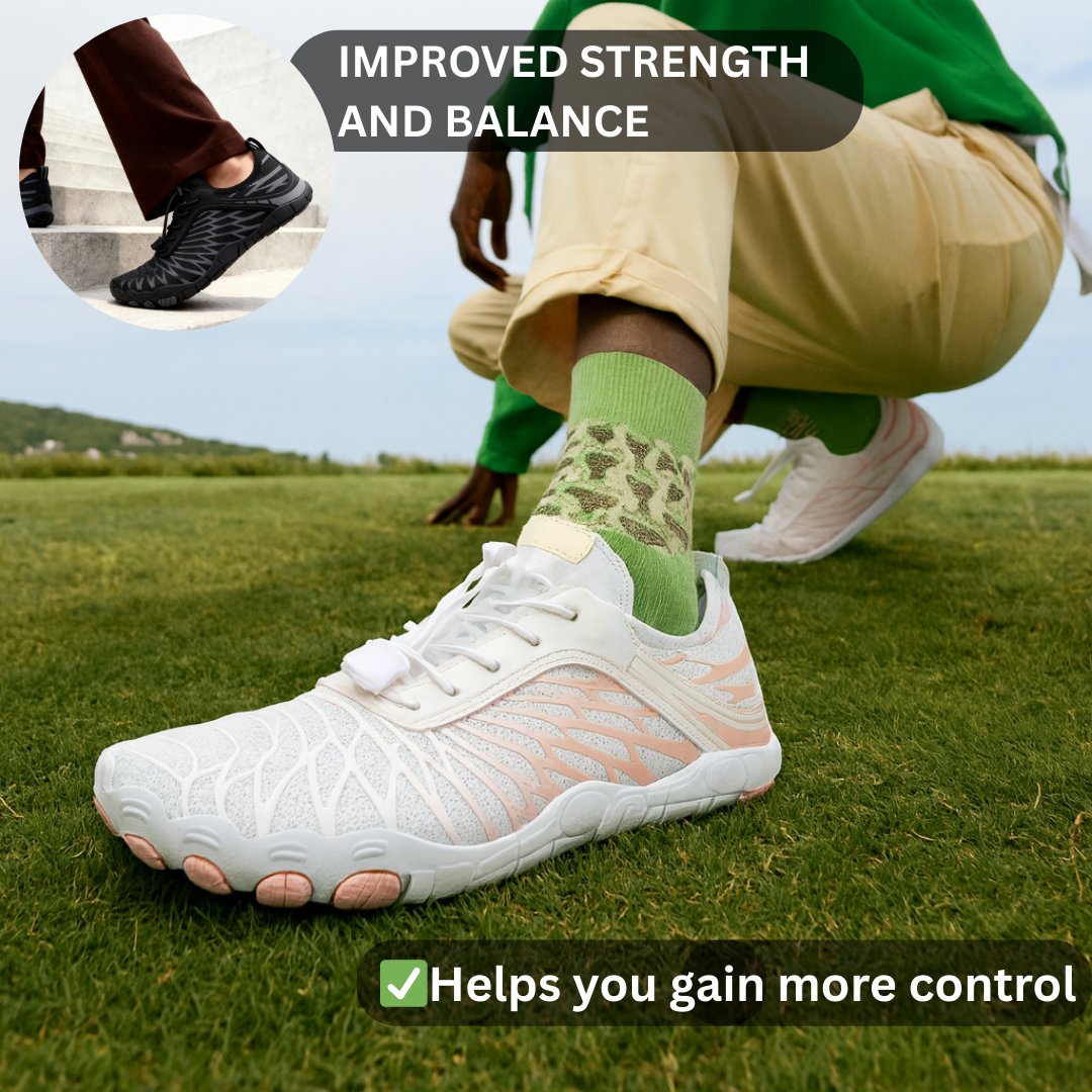 TrueBase Stride – Pain-Relief Barefoot Shoes(Unisex)